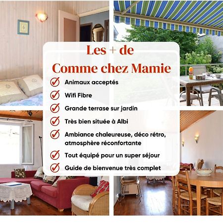 Comme Chez Mamie Albi - Terrasse - Proche Centre Appartement Buitenkant foto